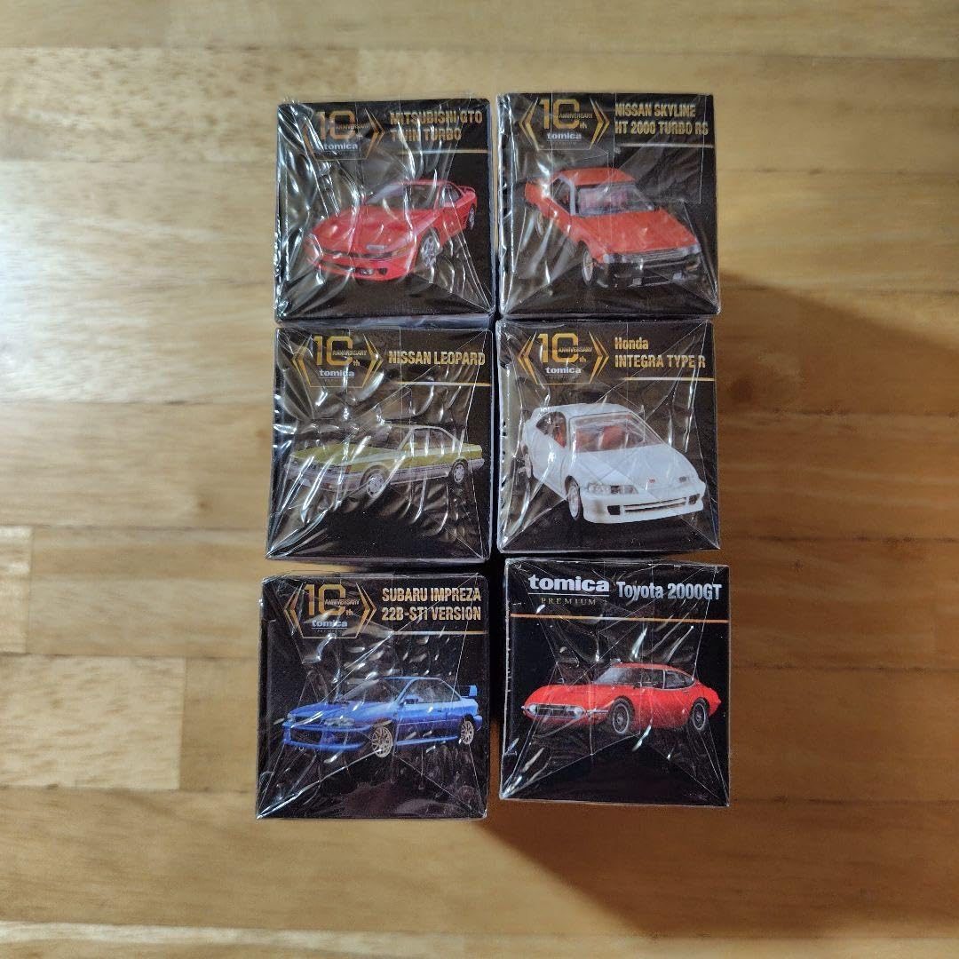 トミカプレミアム タカラトミーモールオリジナル 6台セット トミ