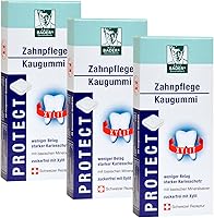Ralf BADERs Gesundheit Tandverzorging kauwgom van de apotheek, Minder tandplak, wittere tanden, Suikervrij met 100%...