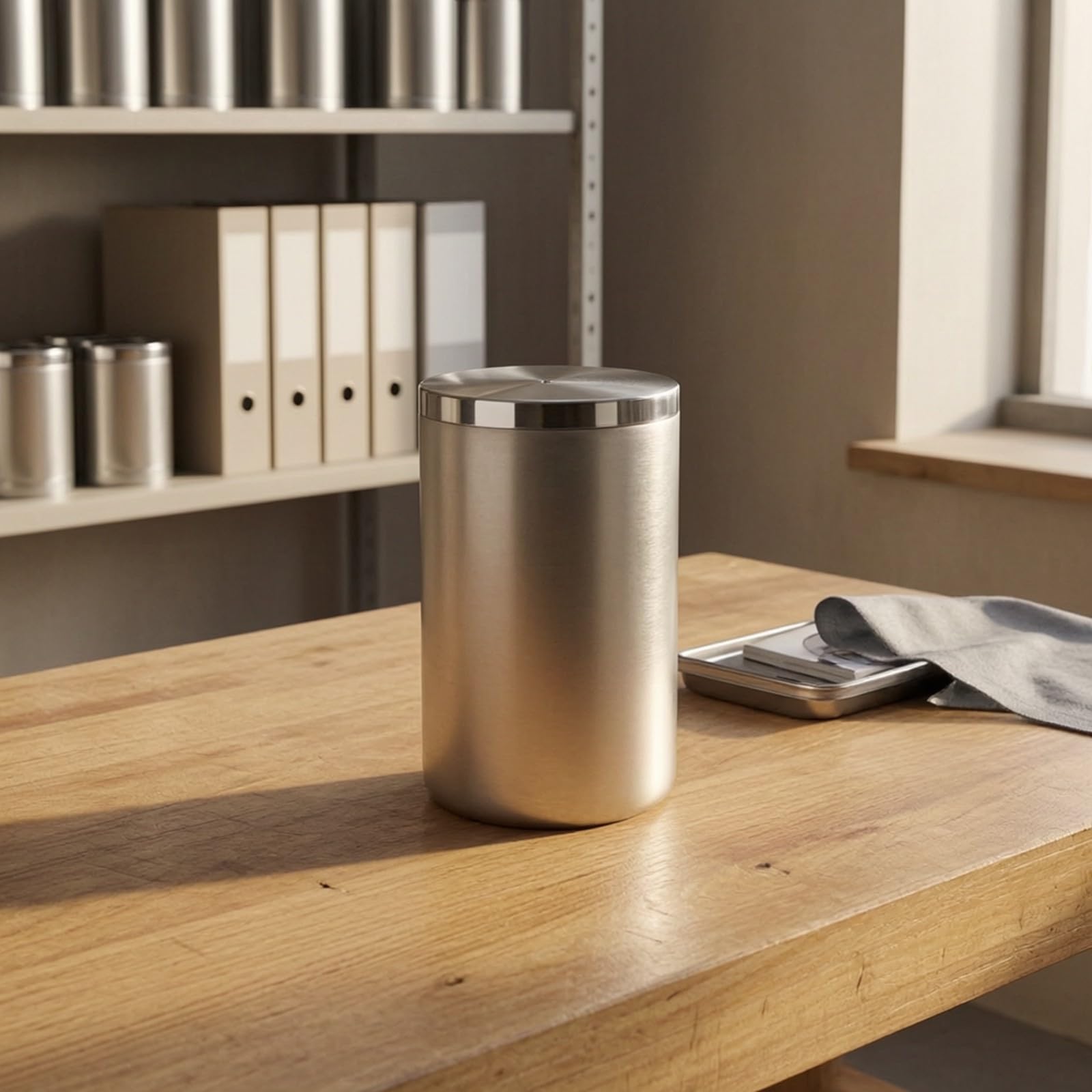 di Densità Facile da Pulire | Design Monoblocco senza Giunture, Picnometro per Liquidi, di Gravità Specifica, o, 50ML, Con Scatola In Alluminio