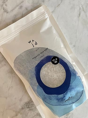 Miniatura 2 de WAJD - Sal marina natural, secada al sol, cristalizada en sal marina natural, bolsa de sal marina 100% natural sin refinar