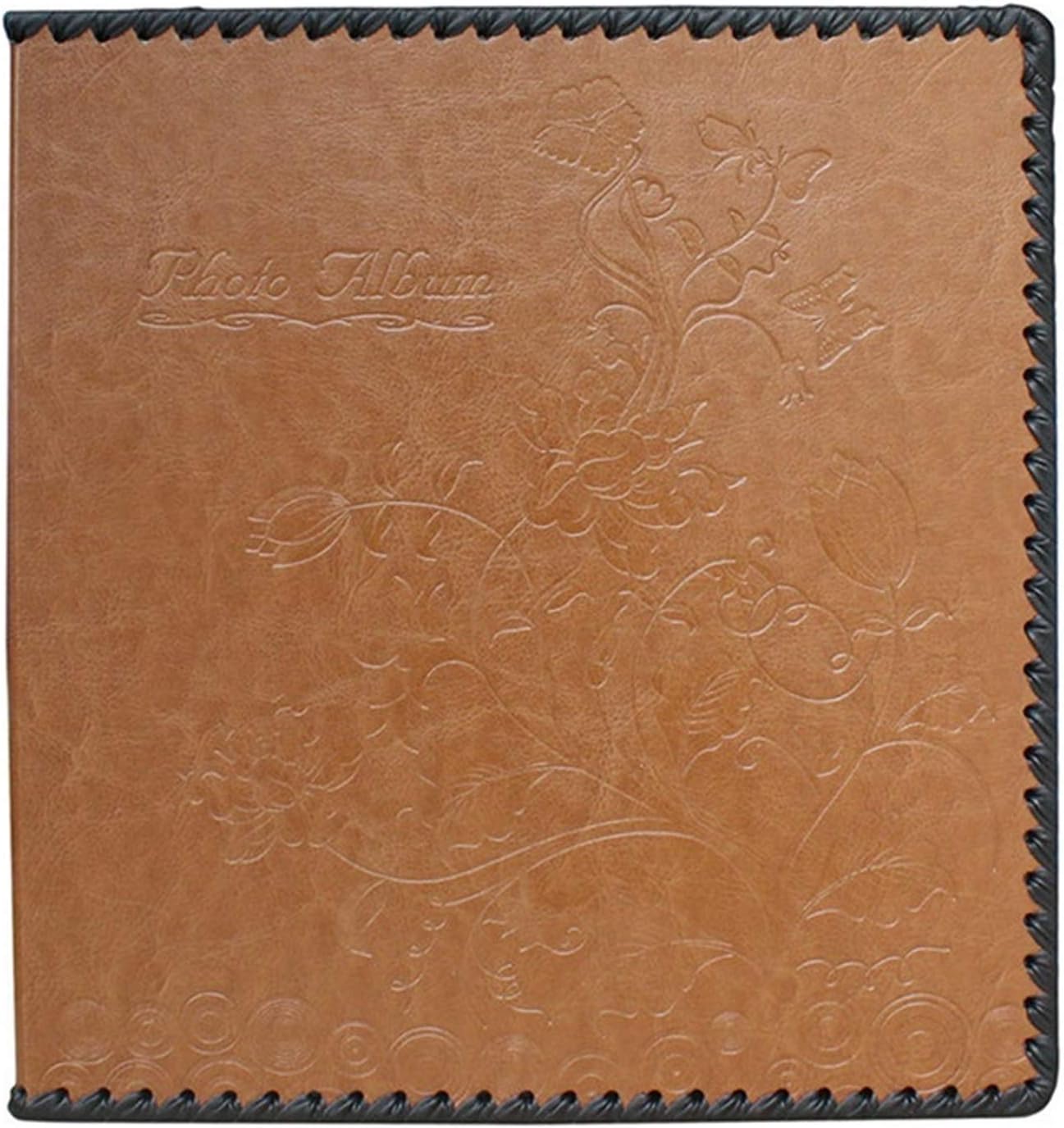 Bswefty フォトアルバムスクラップブックアルバム4x6 10インチレトロpuフォトアルバムスクラップブック画像アルバムdiyフォトコレクション 記念イベントフォトストレージギフト Color Brown B099kb5pbp Ele 写真家 色 Brown