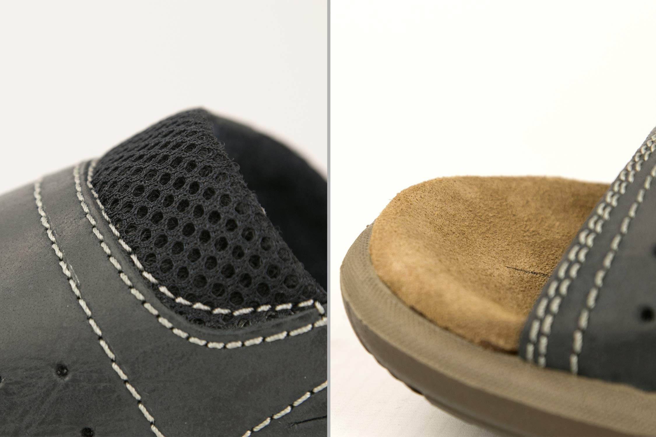 Zerimar Sandalia de Vestir de Hombre de Piel | Sandalia de Verano para Hombre | Sandalias Planas Cómodas | Sandalias de Hombre de Cuero | Suela Antideslizante | Sin Cierre
