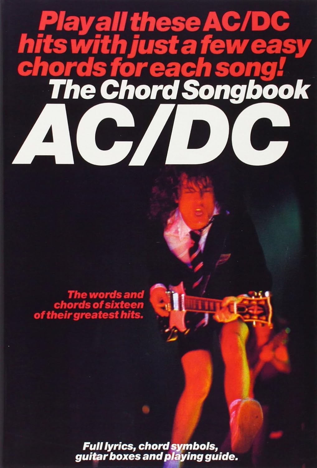 Amazon.com: THE CHORD SONGBOOK: AC/DC: 9780711981096: AC/DC (ARTIST ...