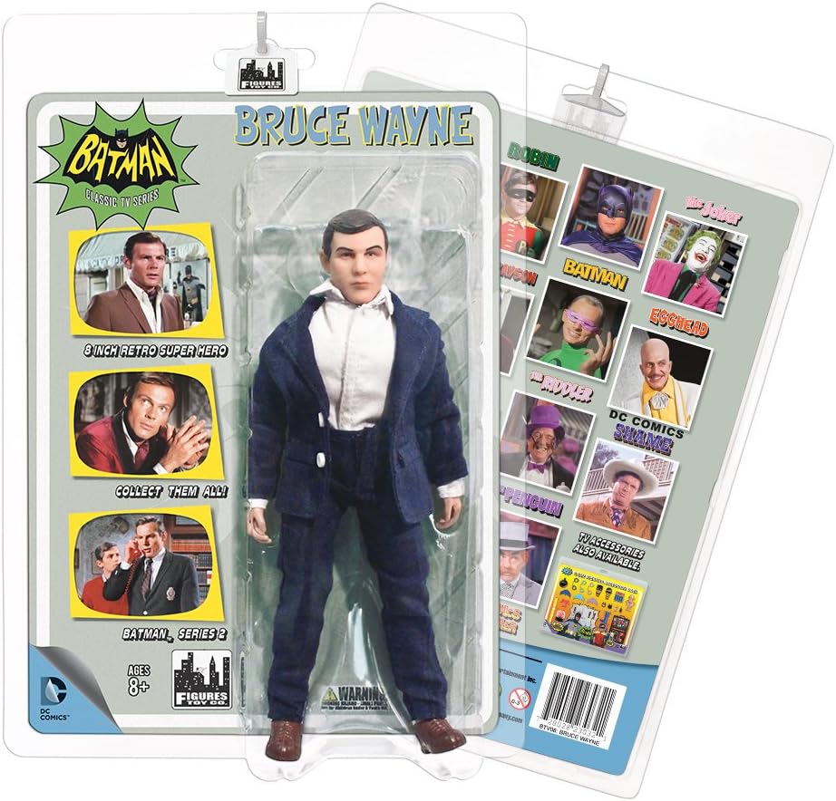 Batman Classic 1966 TV Series 2 Bruce Wayne 8-Inch Action Figure
