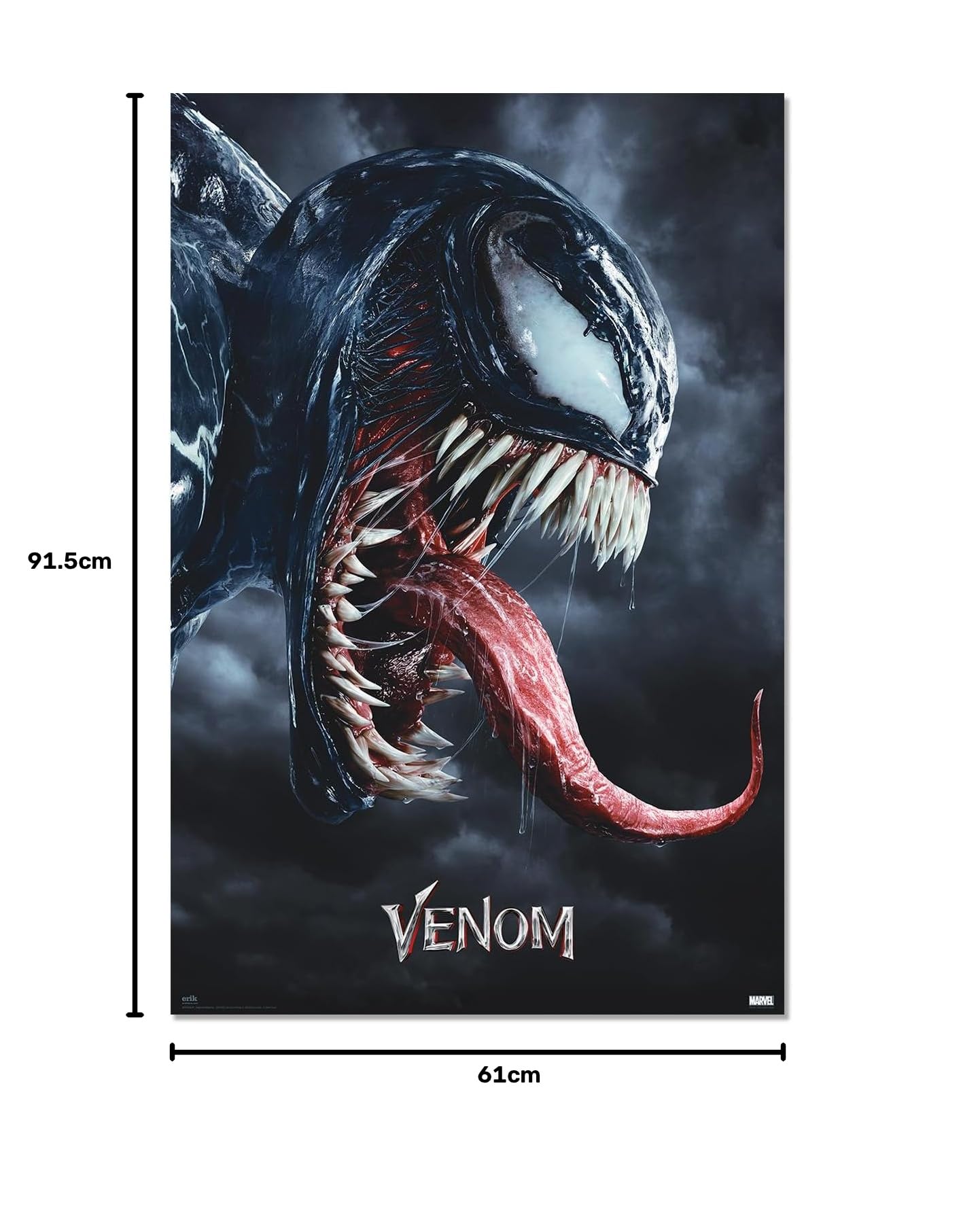 Grupo Erik Marvel Venom Legacy Poster - 36 x 24 in / 91.5 x 61 cm