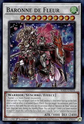 Baronne de Fleur - RA01-EN034 - Super Rare - 1ª Edición