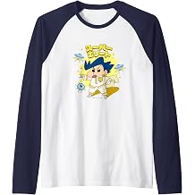 [Movie] Crayon Shin-chan Mystery Meki! Flower Castle School Super Elite Kazama-kun Raglan Baseball Tee