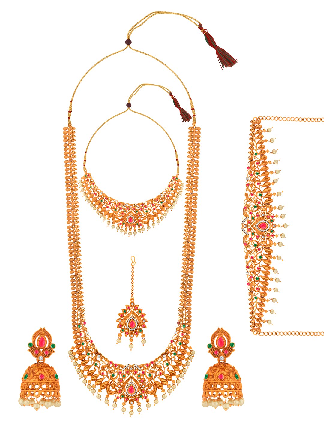 See full amazon price history chart for Nagneshi Art1 Long Necklace Set, 1 Choker Necklace Set, 1 Pair of Earrings, 1 Maang Tikka, 1 Kamarband Nagneshi Art1 Long Necklace Set, 1 Choker Necklace Set, 1 Pair of Earrings, 1 Maang Tikka, 1 Kamarband (B0B656TGNC) Amazon Price History, Amazon Price Tracker