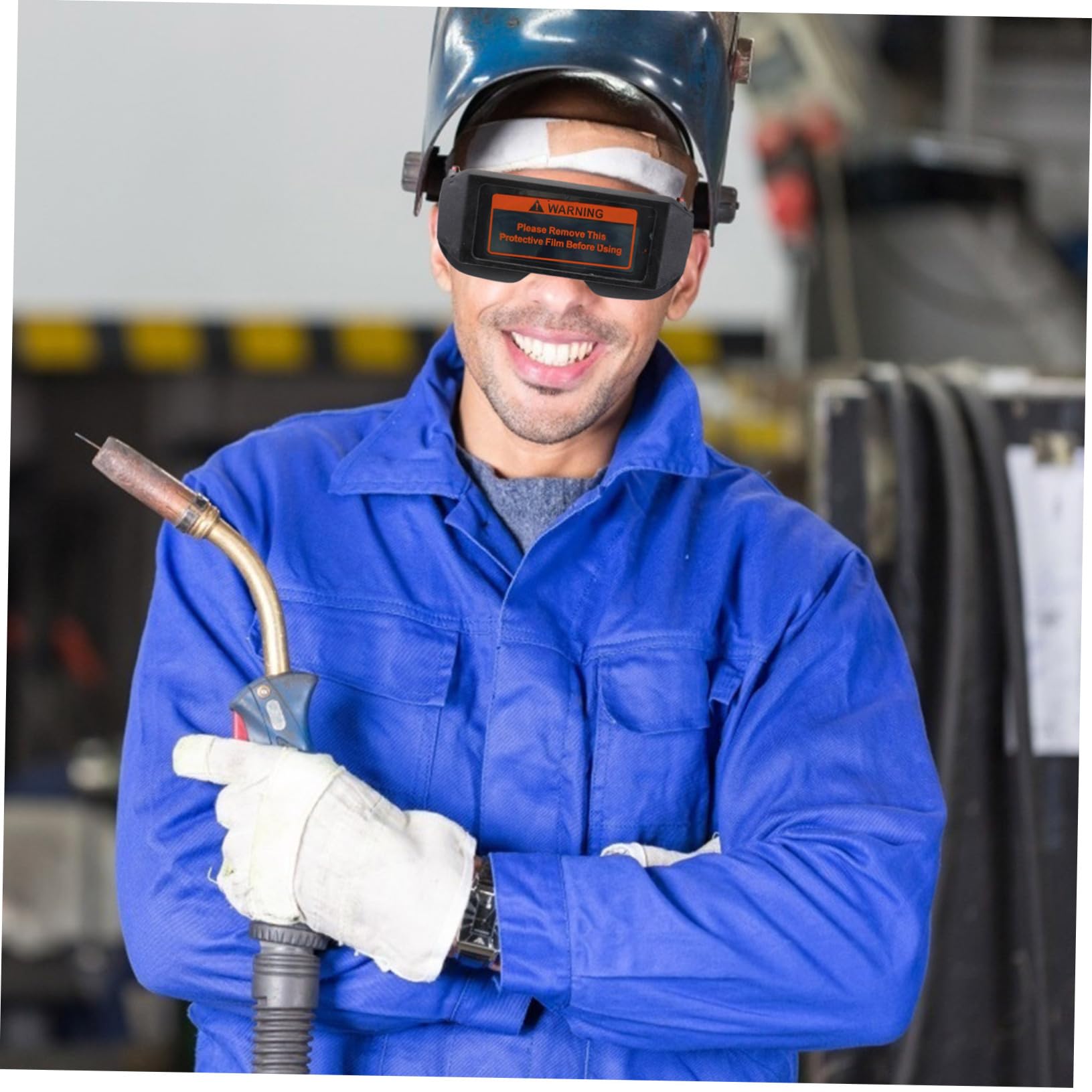 Hemobllo 3 Pezzi Occhiali Per Saldatura Occhiali Auto Oscuranti Maschera Di Protezione Auto Oscurante Per Saldatura
