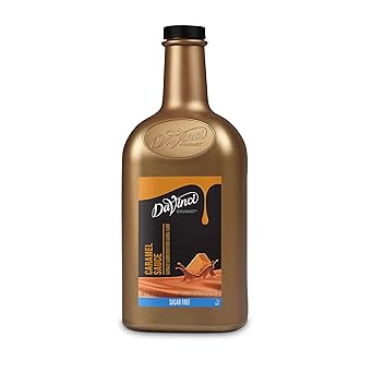 صلصة الكراميل الخالية من السكر من DaVinci Gourmet ، 64 أونصة سائلة من 1