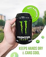 Vista 6 de Skywin Funda de silicona para latas (paquete de 2) La cubierta de lata oculta la lata disfrazándola como una lata de refresco (negro)