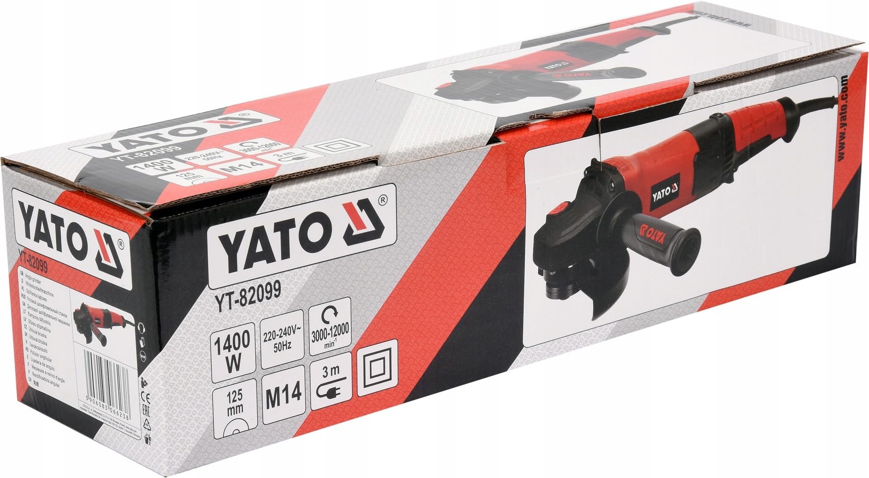 YATO YT-82099 Amoladora angular