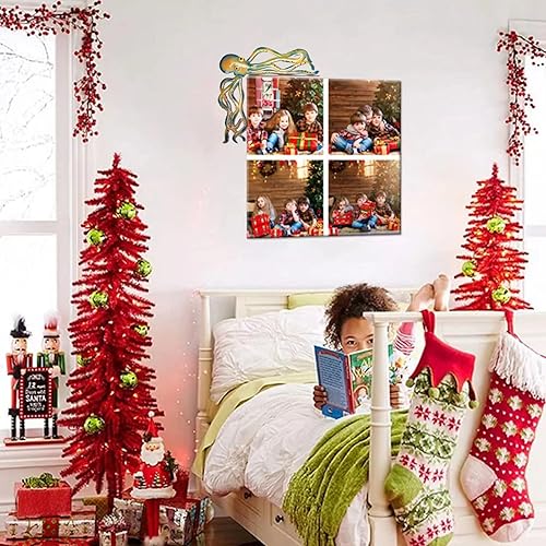 Miniatura 6 de GLEFLE Decoración de esquina de puerta, estatuilla de metal para espejos de baño, marco de fotos, marco de puerta, ventana, adornos de borde (pulpo)