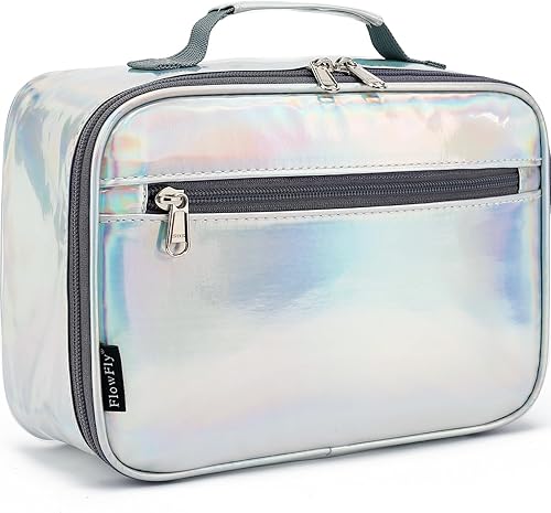 Miniatura 29 de FlowFly Lonchera para niños, bolsa suave aislada, mini hielera para el regreso a clases, kit de bolsa térmica para comidas, para niñas, niños