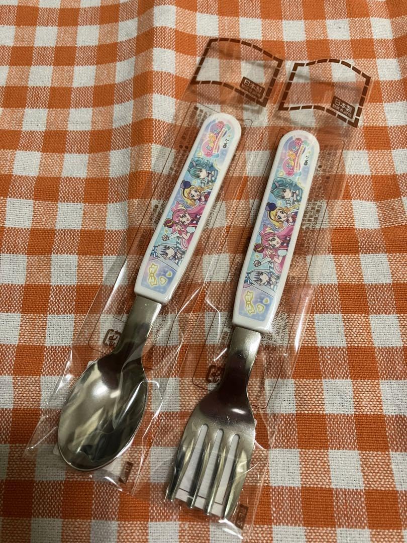 Amazon.co.jp: わんだふる スプーン フォーク セット 品