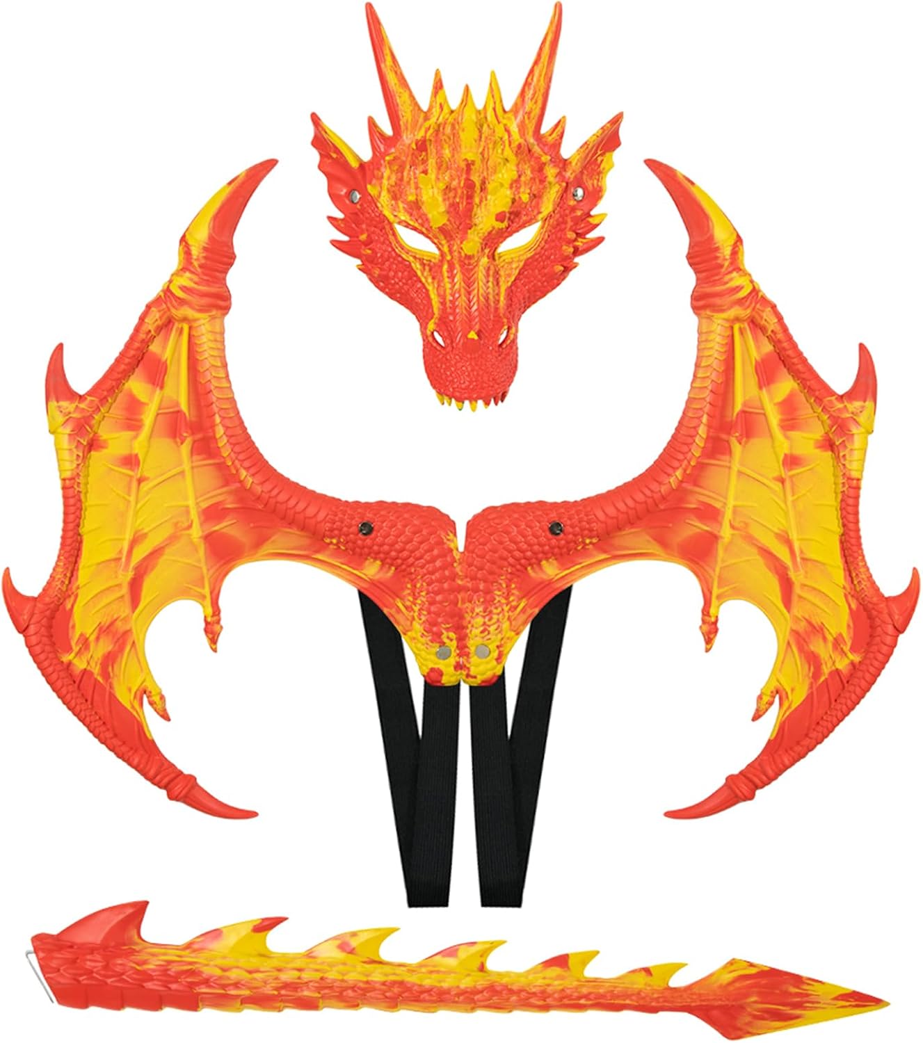 CRTEPST Dragon Costume for Kids Boys Girls