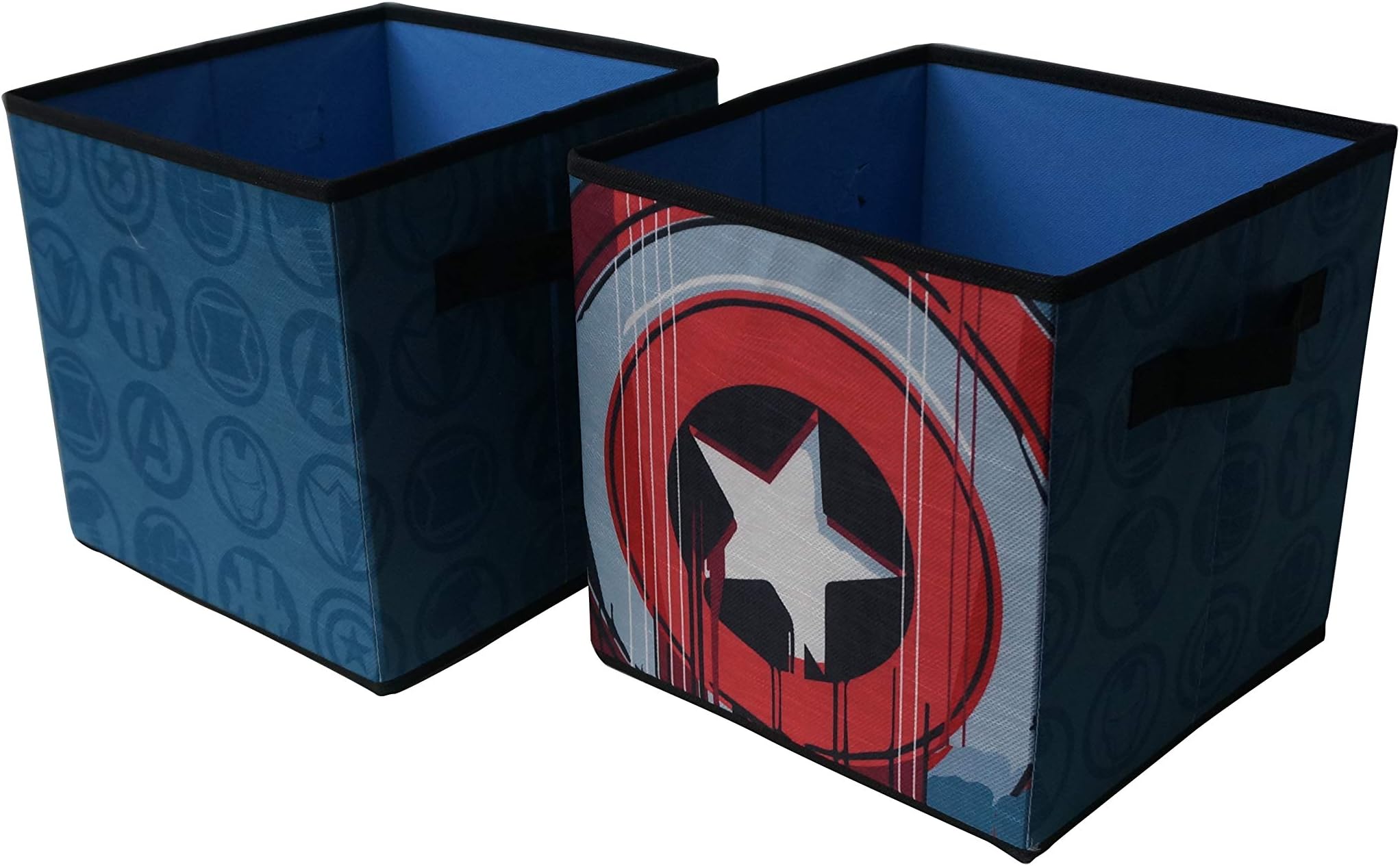 Avengers Set of 2 Durable Storage Cubes with Handles