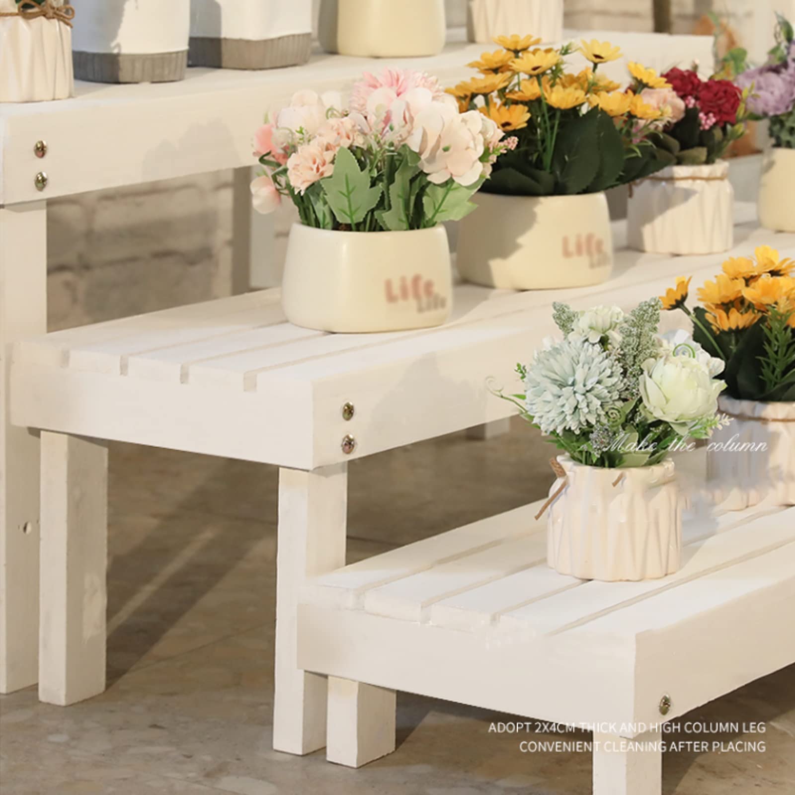 ✦バルコニー ハンギングプランター フラワースタンド 植木鉢 ホワイト Amazon.co.jp: ホワイトフラワースタンドバルコニープラント