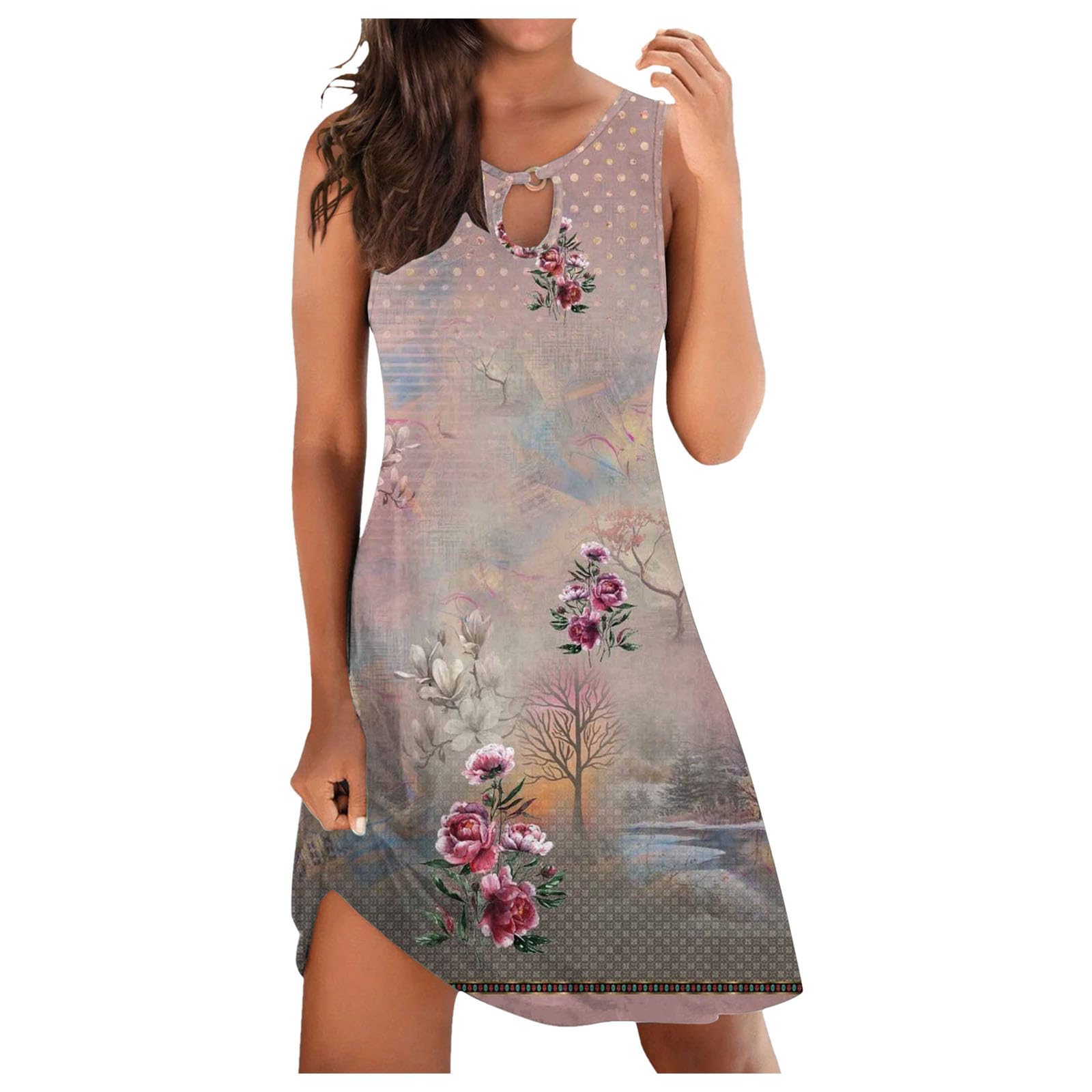 Generic Vestidos Verano Mujer 2024 Largos Vestidos De AlgodóN Y Lino Vestidos De Fiesta Nochevieja Vestido Tirantes Negro Largo Vestido Largo Verano Elegante # Vestido Casual Mujer OtoñO 2024