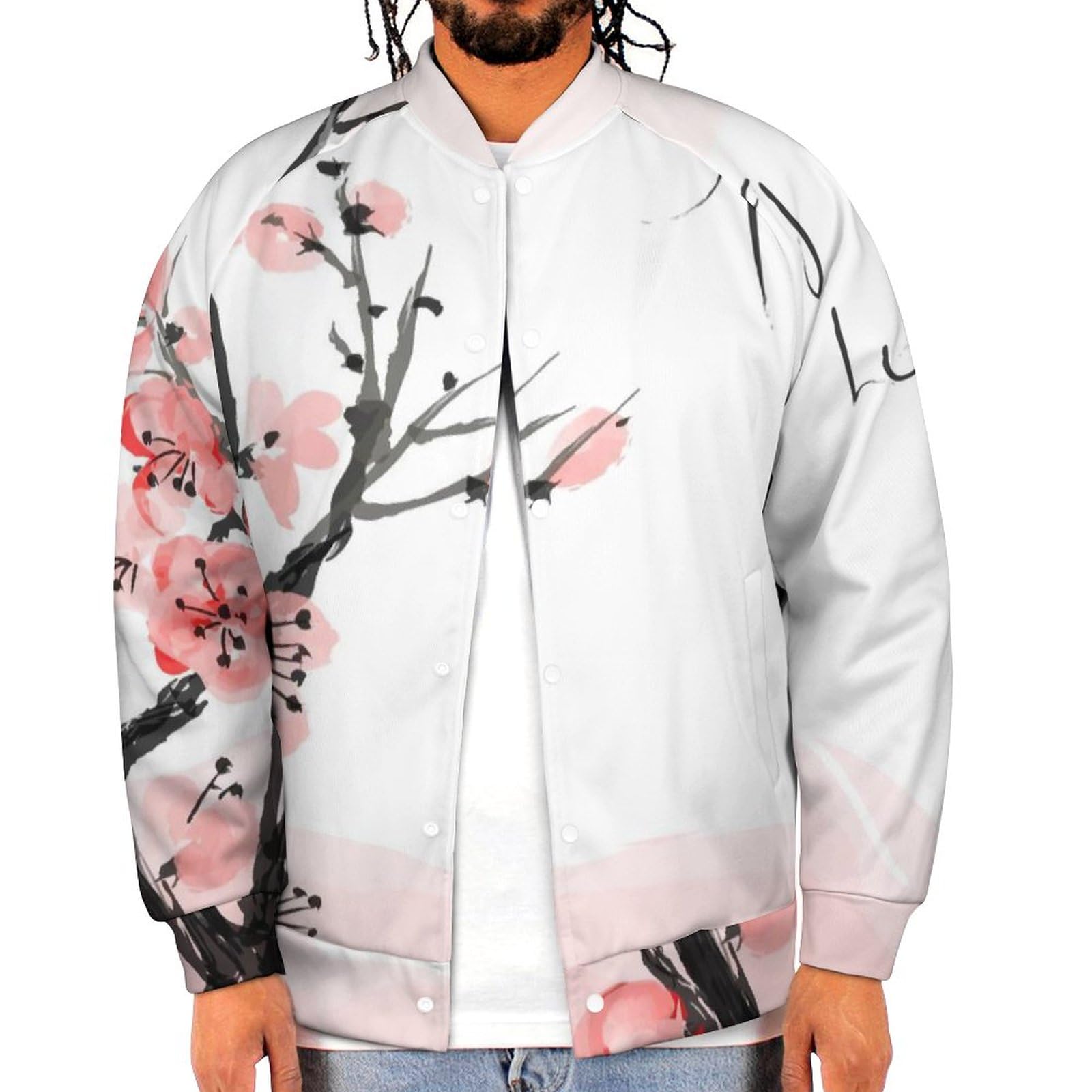 Amazon.com: Japanese Cherry Tree Blossom Men's Baseball