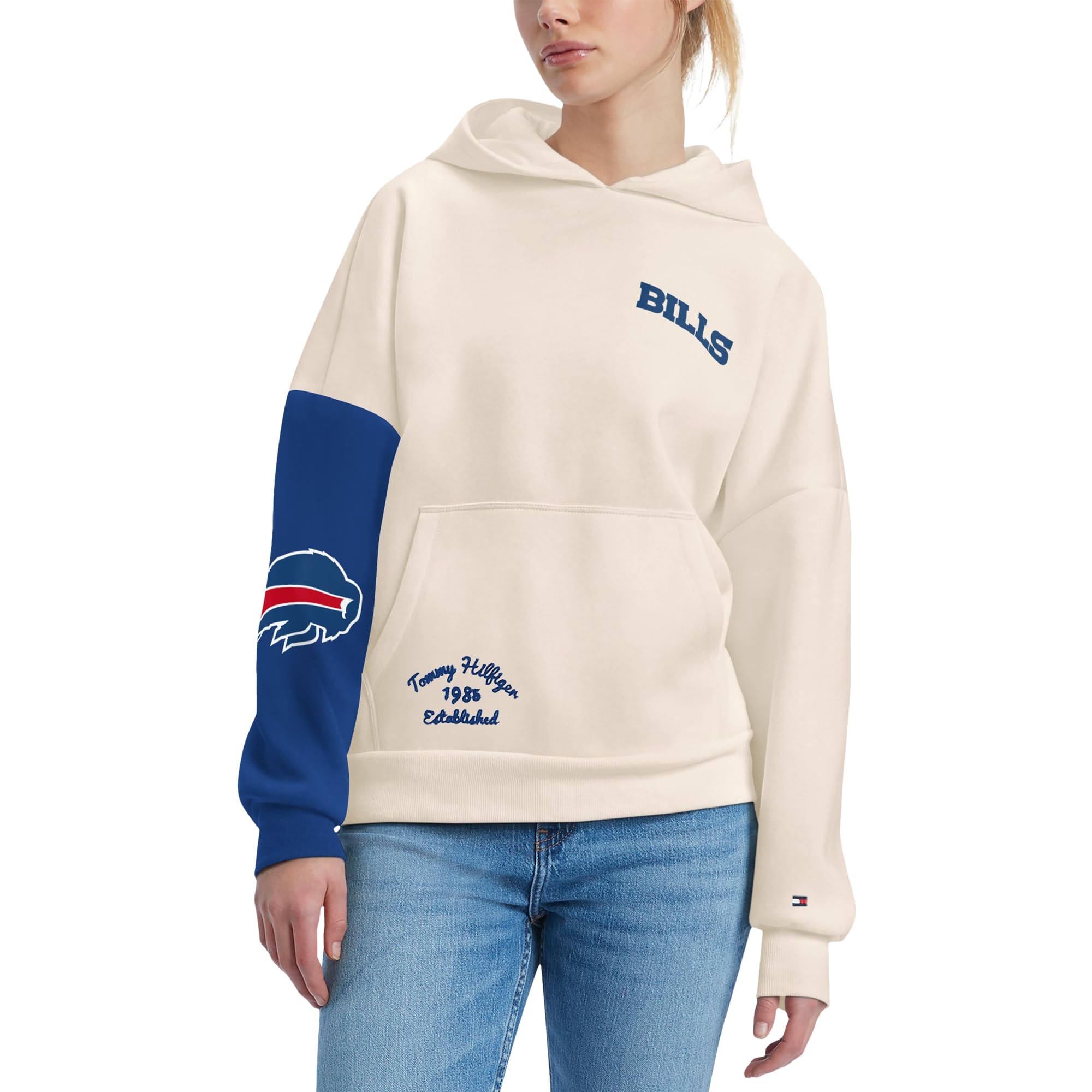 Tommy Hilfiger Felpa con cappuccio da donna NFL Harriet