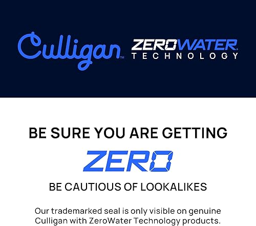 Miniatura 7 de Culligan Paquete de 4 filtros de repuesto con tecnología ZeroWater, filtro de agua avanzado de 5 etapas, certificado IAPMO para reducir el plomo,