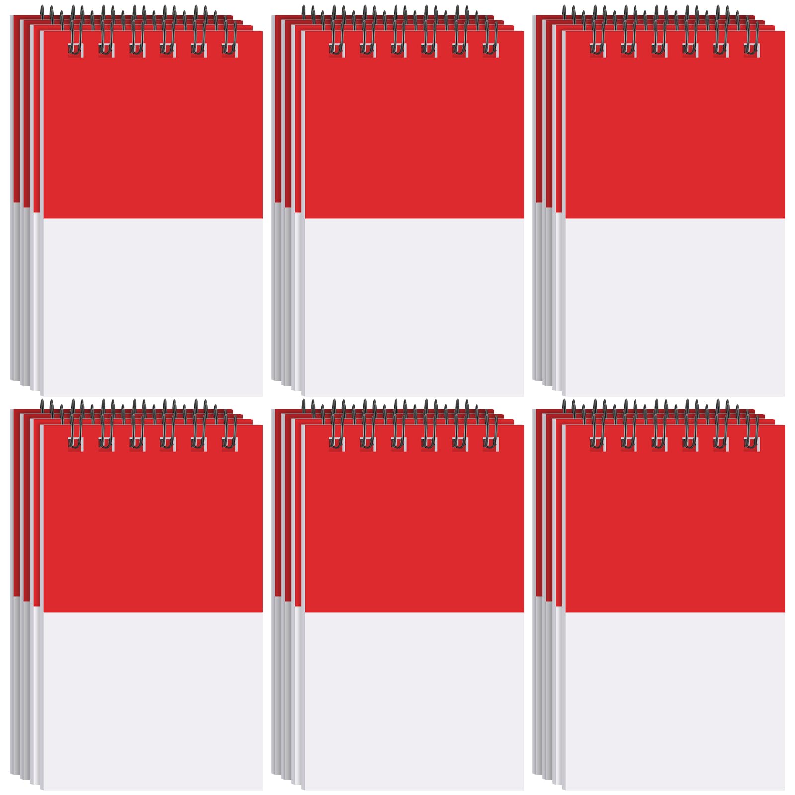 Mini carnets à spirale Eaasty rouge pour ne plus jamais perdre vos idées - 8