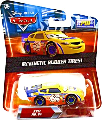 DisneyPixar Cars Movie Exclusive 155Die Cast Car con neumáticos de hule sintético RPM