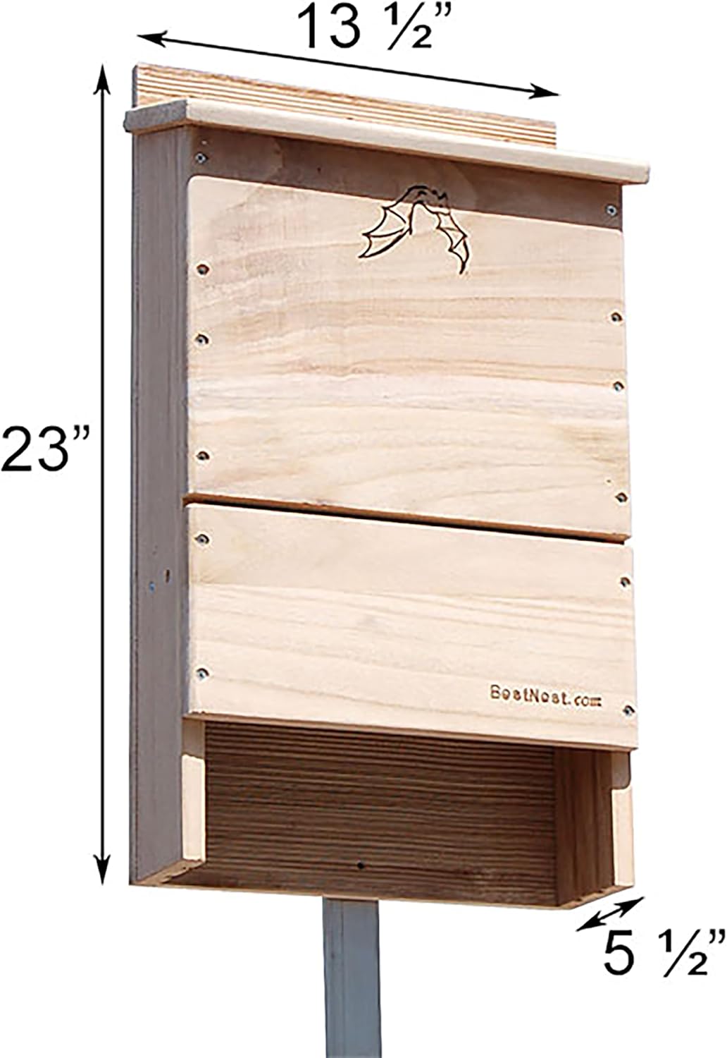 BestNest Triple-Celled Double Bat House Kit, 500 Bats