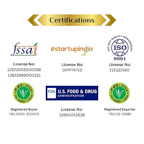 Miniatura 6 de Té Assam  Kadak CTC Chai prémium (8.82 oz  125 tazas) Té de leche fuerte  Auténtico fuerte y aromático rico Assam CTC Chai-Bold Assam mezcla de