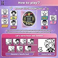 Vista 5 de Tamagotchi Nano x BTS TinyTAN Hugmy Tamagotchi RM ver. Figura de vinilo (88873)