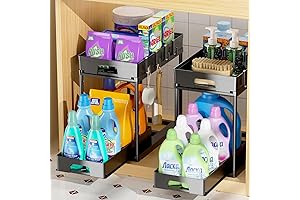 2-Pack Under Sink Organizers: Double the Storage, Double the Convenience