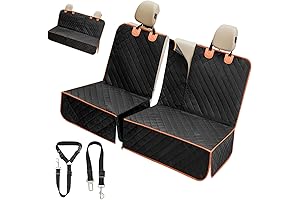 IVY&LANE Dog Car Seat Cover for Half Back Seat