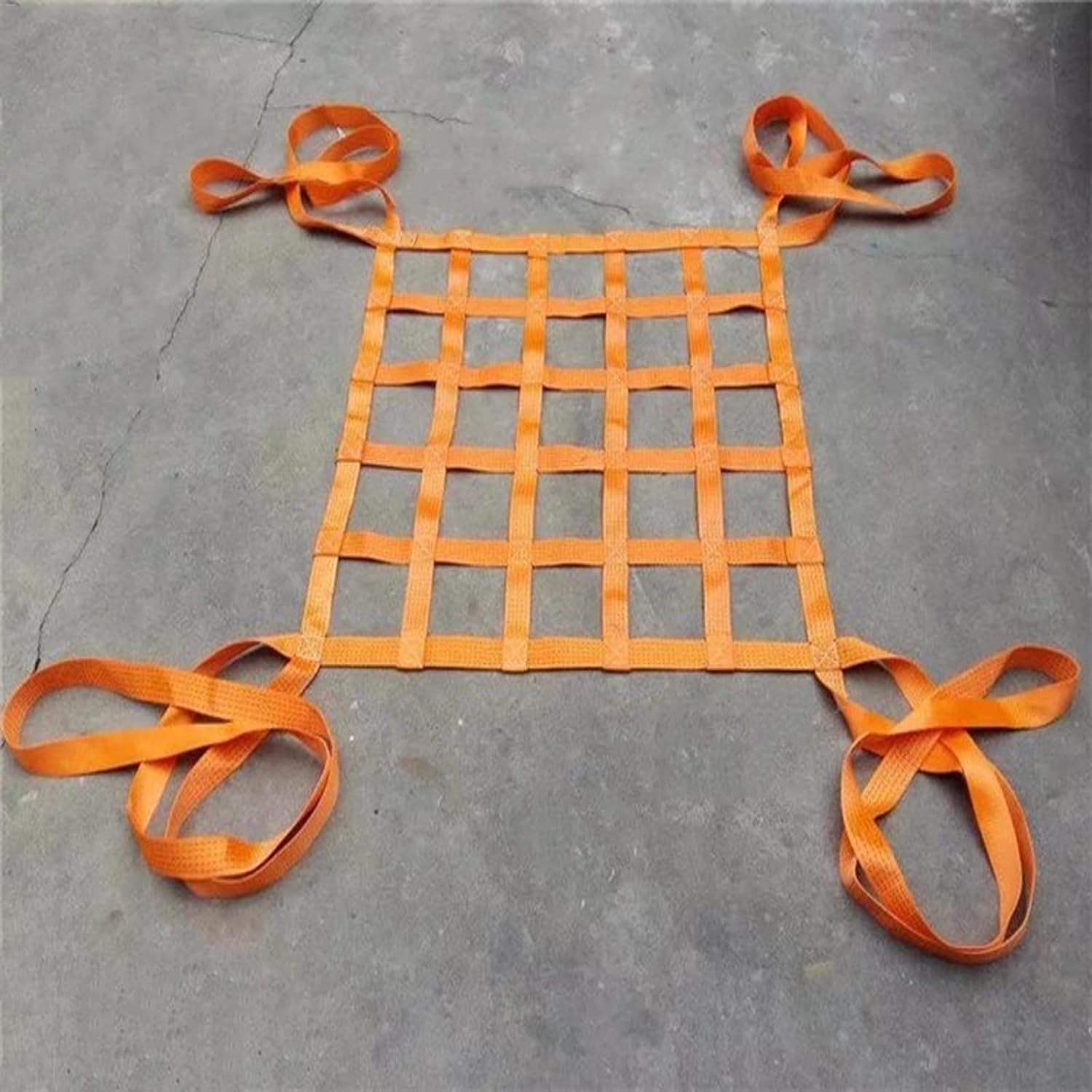 Handhabungsgurtnetze Hängendes Hebe-Frachtnetz Tragfähigkeit Hochleistungs-Motorrad-Bungee-Frachtnetz Kajak-Deck-Gepäcknetz Nylon-Schlingennetze (2 x 2 m/Masche 10 cm)