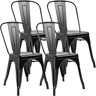 Black Kitchen Dining Room Chairs Amazon Com