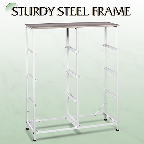 Miniatura 8 de WLIVE Cómoda de tela para dormitorio, cómoda alta con 8 cajones, torre de almacenamiento con cubos de tela, cómoda doble, cómoda para armario, sala