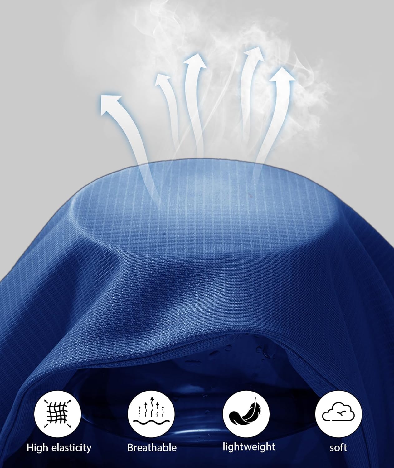 ZITY 3 Pack Men Polo Shirts Long Sleeve with Pocket Golf Shirts Shirts for Men Casual Work Athletic Collared T-Shirts - Image 5