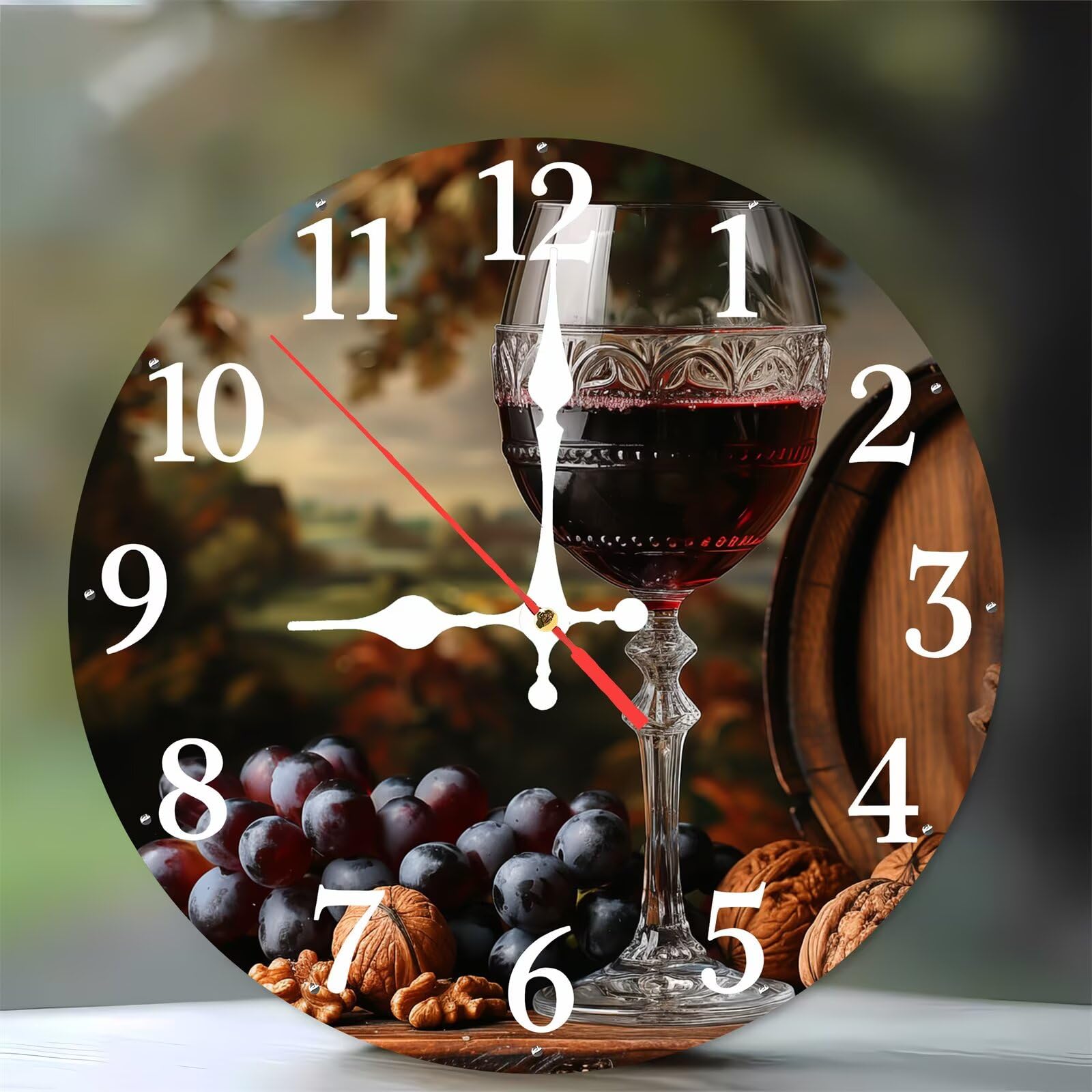 Horloge murale moderne pour salle à manger et décoration de cuisine