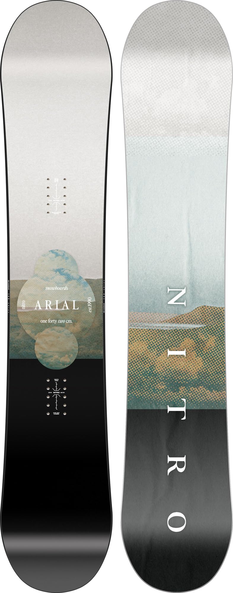 Nitro Arial Youth Snowboard, 142cm