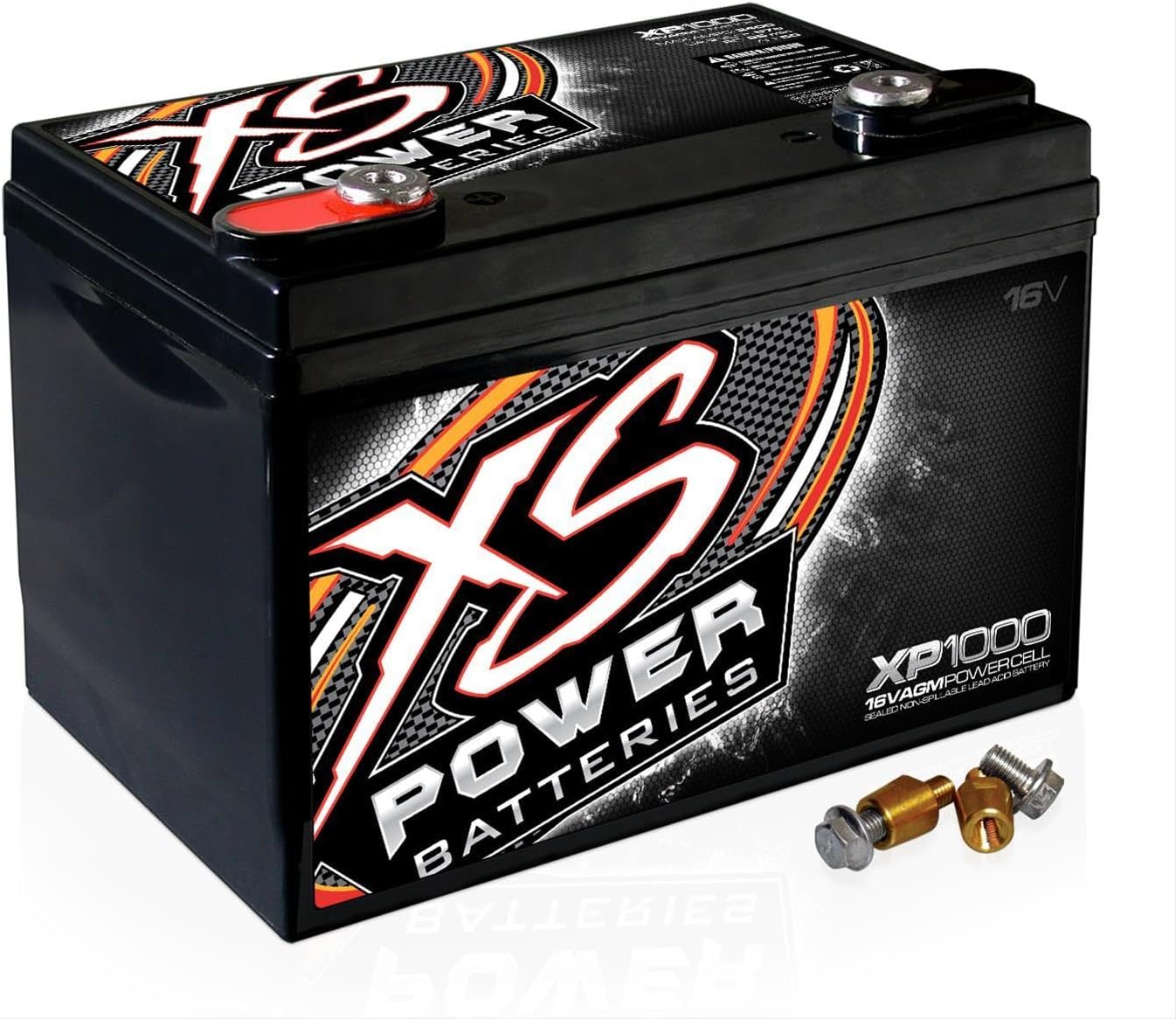 XS Power XP1000 2400 Watt 16V Group 34 Powercell Race Car and SPL Audio Battery