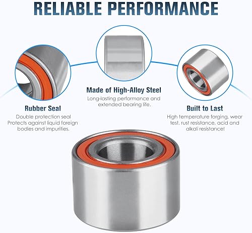 Miniatura 3 de Youxmoto Rodamiento de rueda trasera delantera para Can Am Outlander 400 500 650 570 800 850 1000 Max/Renegade/Commander/Maverick Trail Sport 1000R/