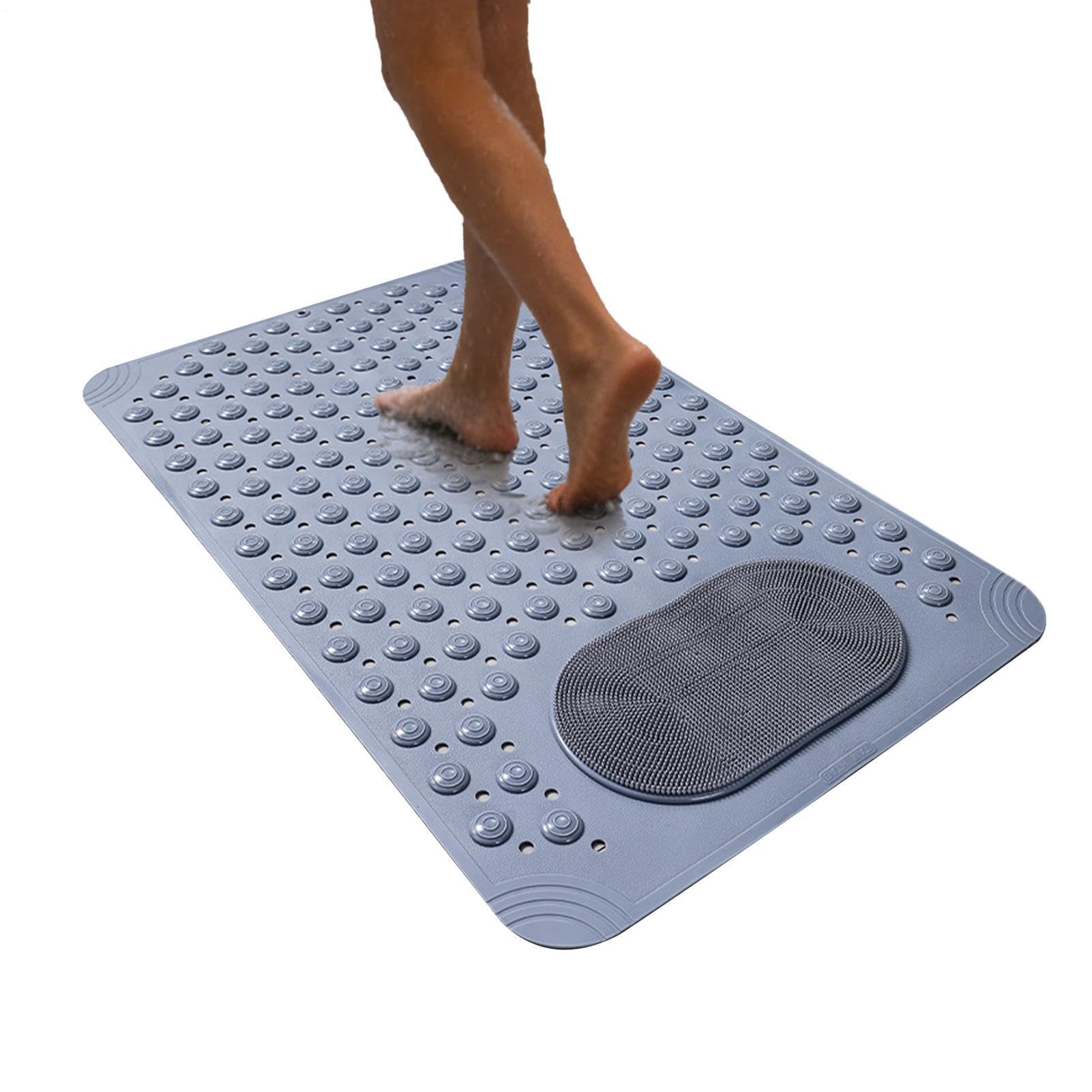 Tappetino Antiscivolo per Vasca da Bagno Asciugatura Rapida | Tappetino da Bagno per Casa Camper Campeggio Palestra Hotel Appartamento Ospedale