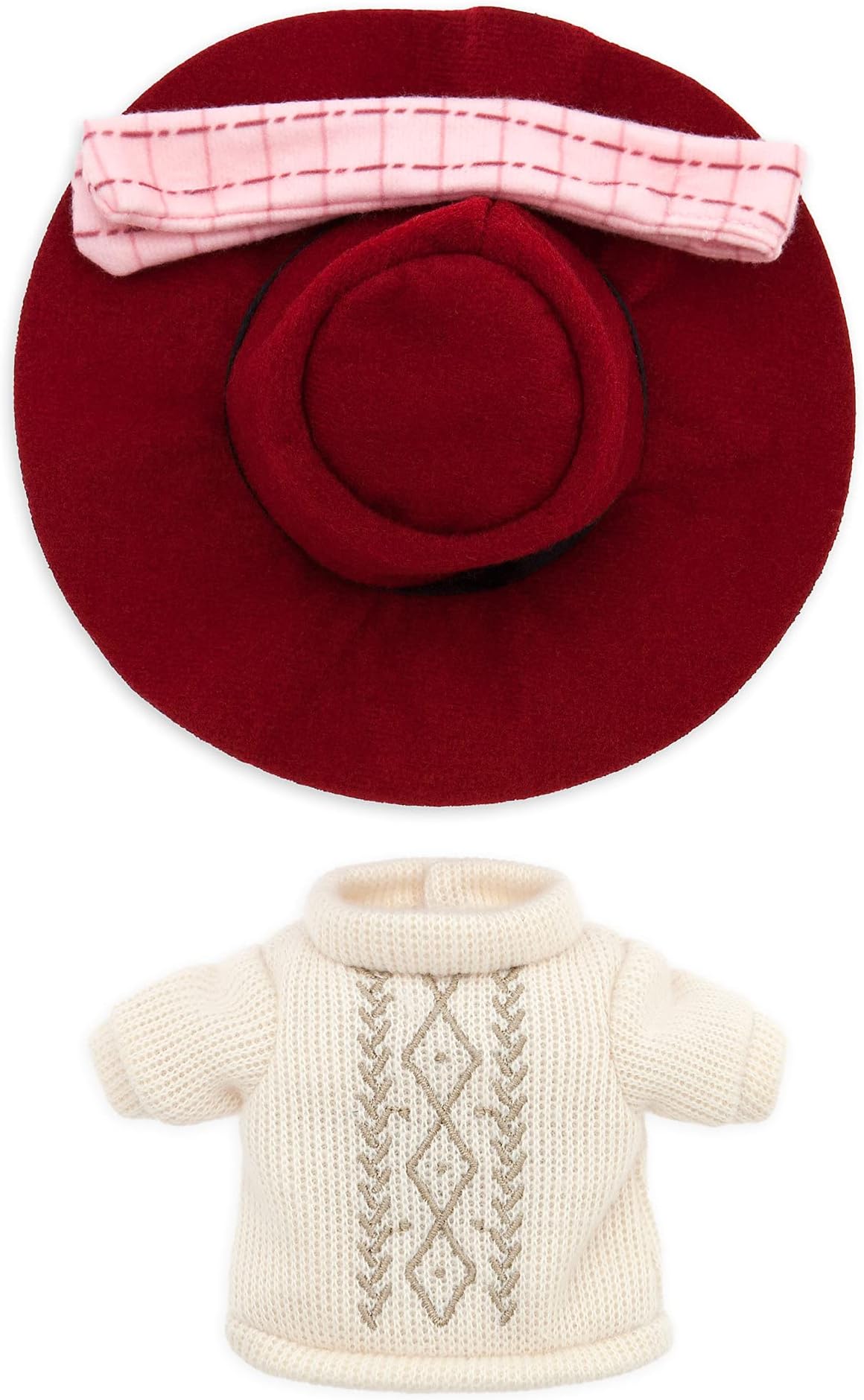 DisneynuiMOs Outfit – Sweater Dress with Plaid Scarf and Hat