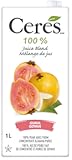 Ceres 100% All Natural Pure Fruit Juice Blend | Gluten Free | Rich in Vitamin C | No Sugar or Preservatives Added, 33.8 FL OZ, Guava (Pack of 1)