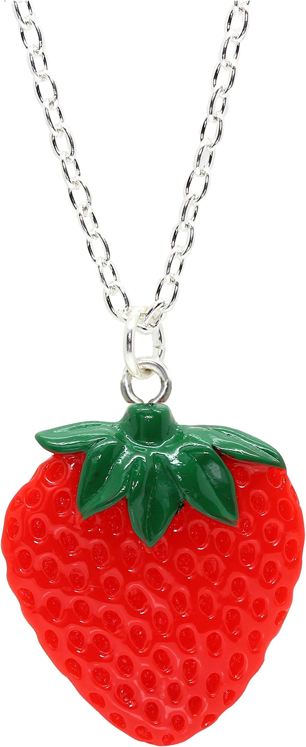 bluebubbleMY SWEET SHOP Large Strawberry Necklace on Gift Card