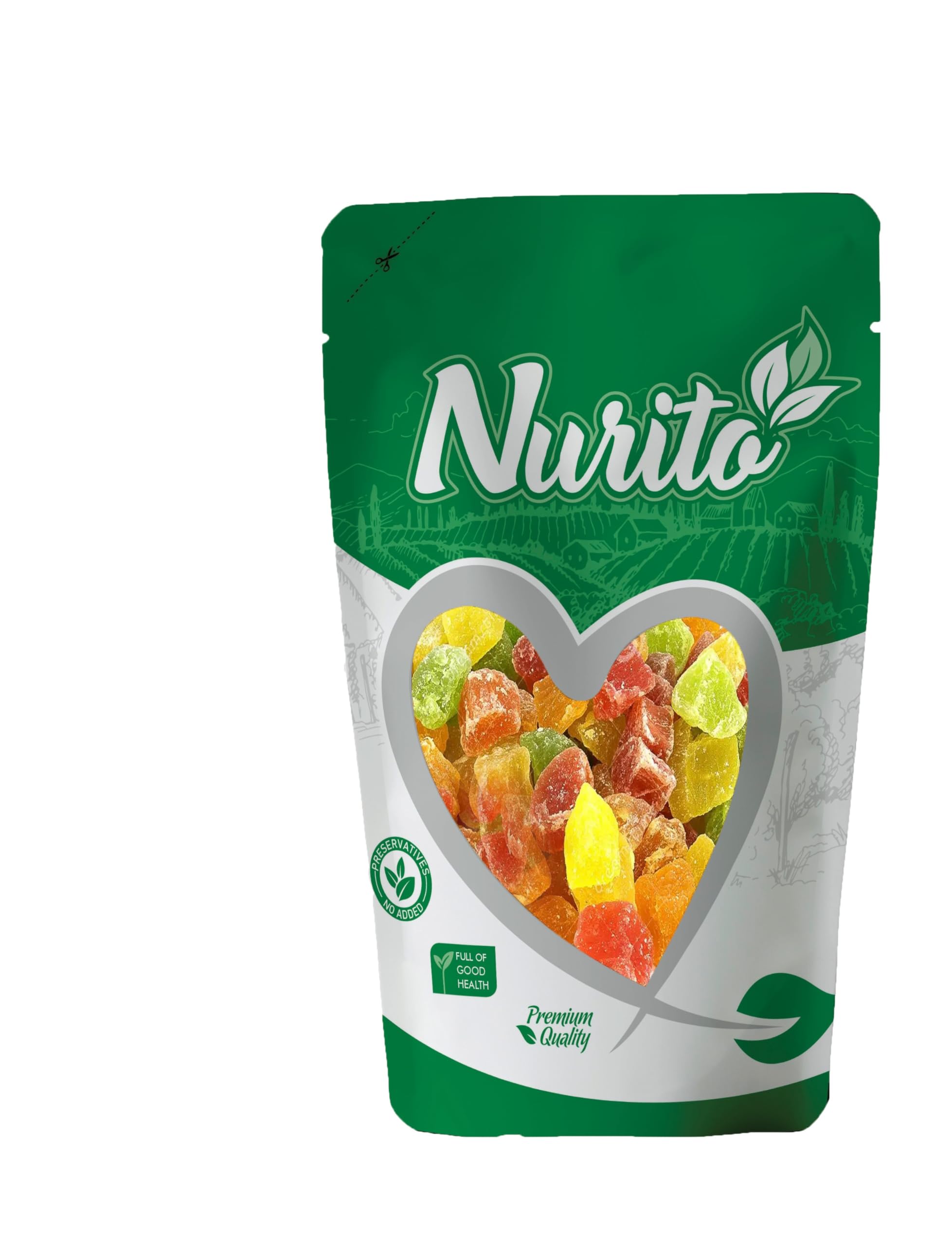 Dried Mix Fruits 200 Grams – Sweet, Tasty and Chewy Mixed Texture of Kiwi, Mango, Pineapple, Papaya & More – Rich in Fiber & Antioxidants | No Added Sugar – Energizing Fruit Snack for Hiking Enthusiasts, Learning Kids & Cooking Friendly Moms | Dried Fruit Cocktail | Vegan, Tropical Fruit Medley | Mix Dried Berries