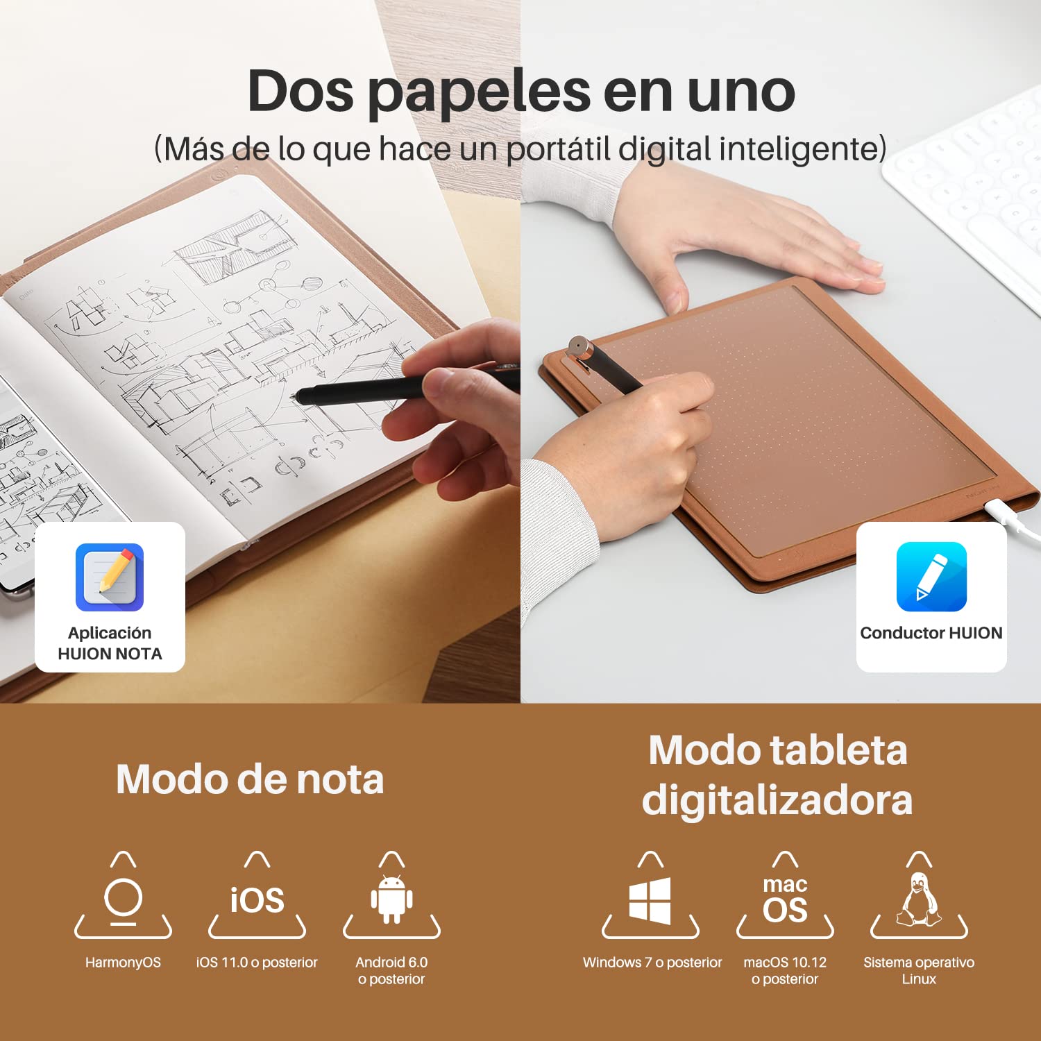 スマートノート　Huion Note-X10　中古品 Huion Note X10 Smart Electronic Digital Notebook with Pen