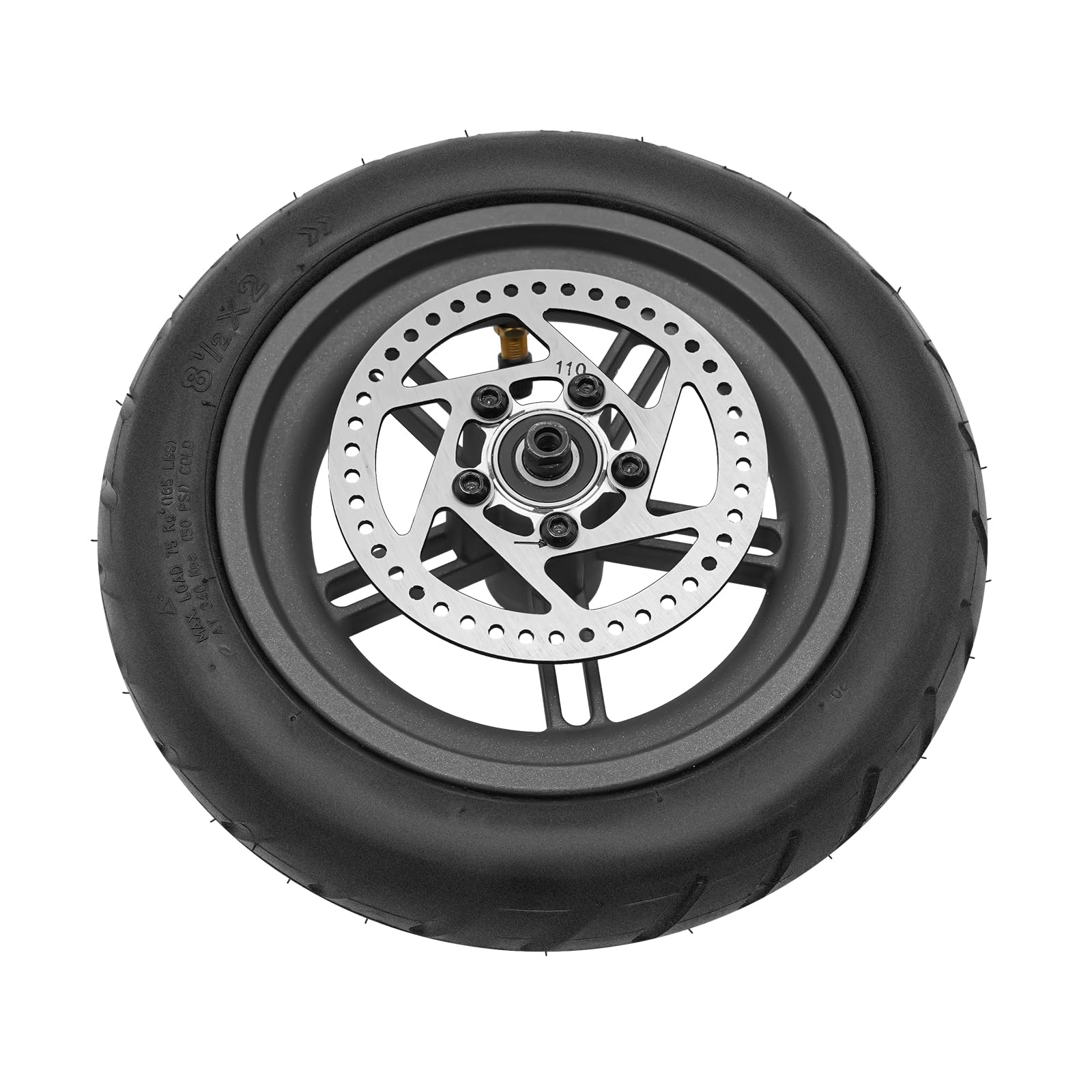 TITIDU 9 Inch Electric Scooter Wheel Inflatable Rear Wheel, for the Xiaomi M365 and Xiaomi 1S