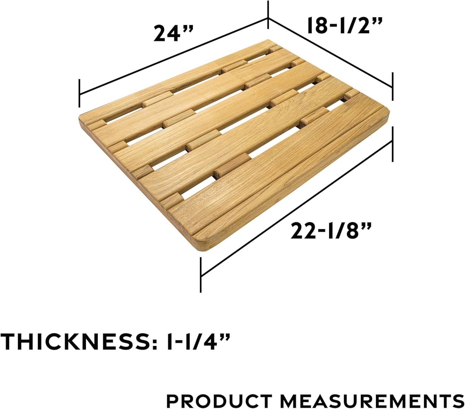 Whitecap 60924 Teak Swim Platform - 24" x 18"