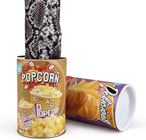 Miniatura 3 de EDOBLUE La serpiente de patatas fritas puede saltar primavera serpiente juguete regalo de abril día tonto fiesta Halloween decoración bromas en una